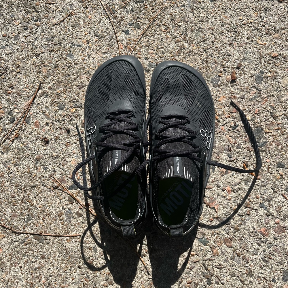 Vivo Barefoot Black Athletic Shoes - Picture 2 of 5